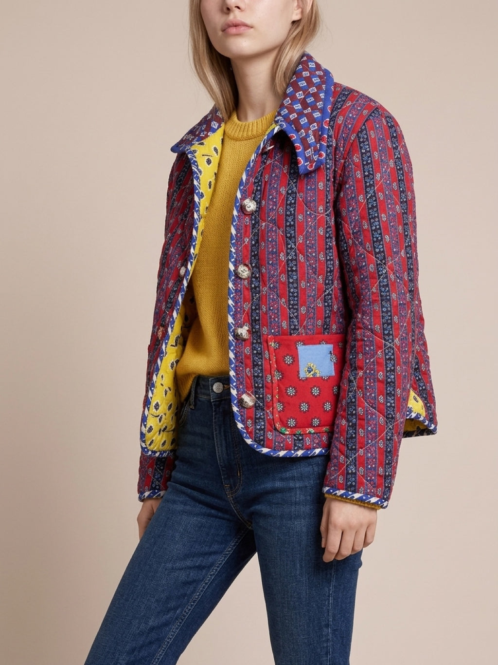 Paisley Reversible Jacket