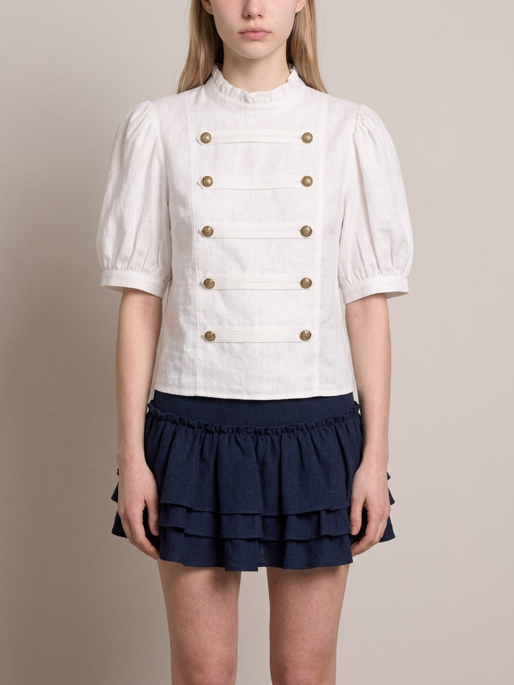 Napoleon Linen Blouse