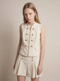 Napoleon Linen Shorts Set
