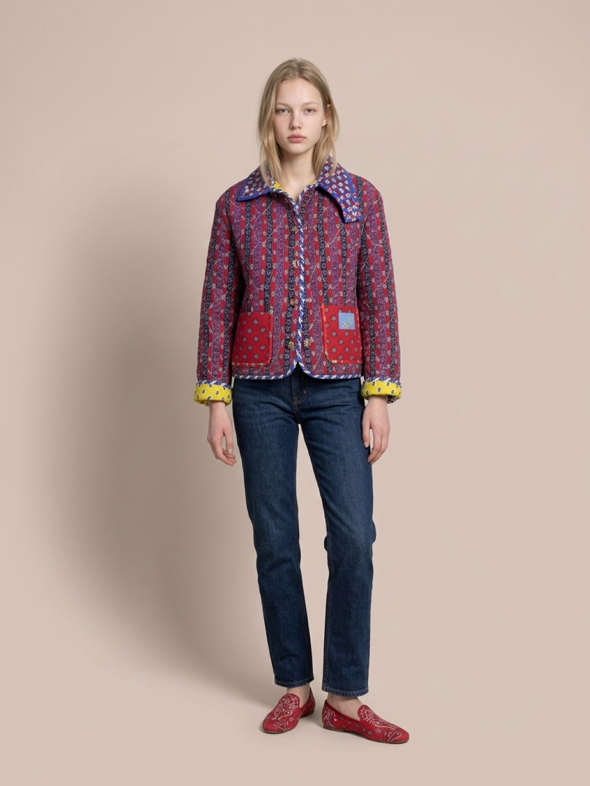 Paisley Reversible Jacket
