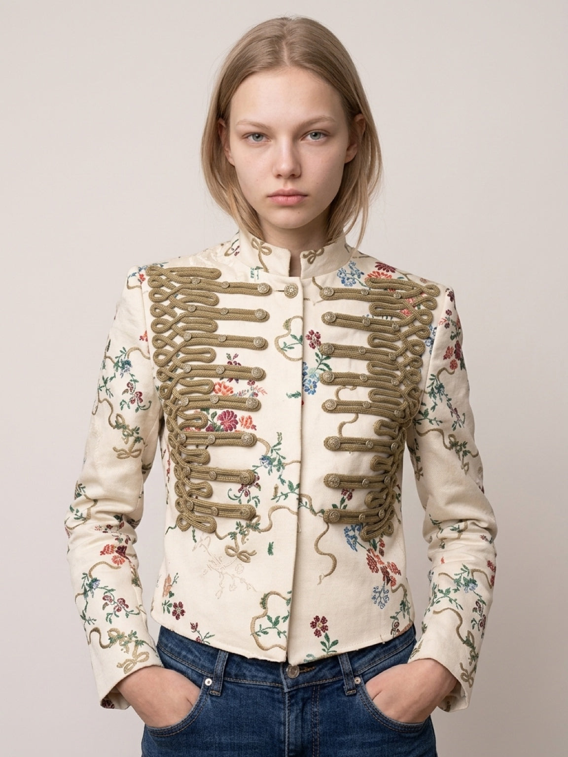 Floral Napoleon Jacket