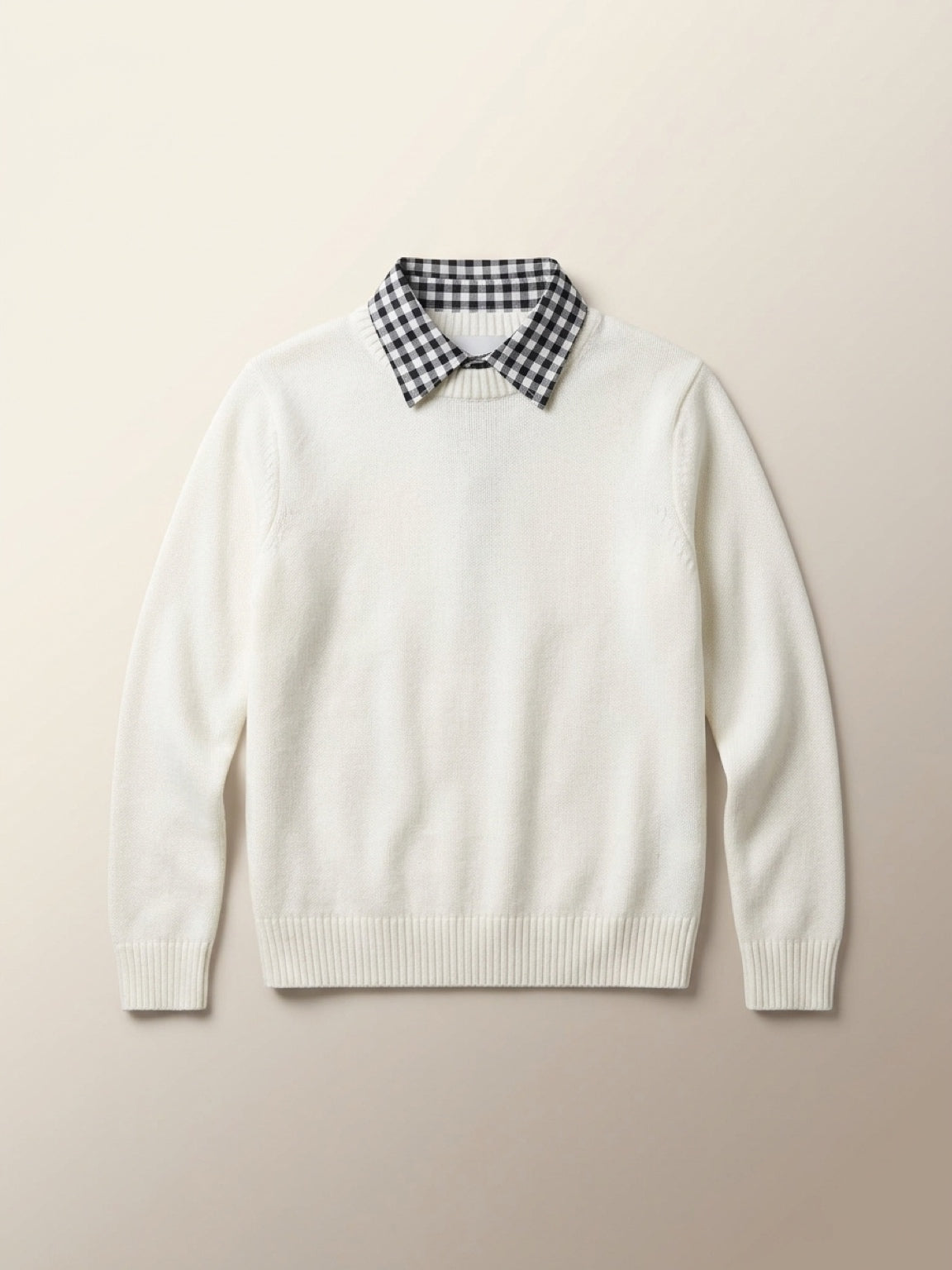 Gingham Cardigan