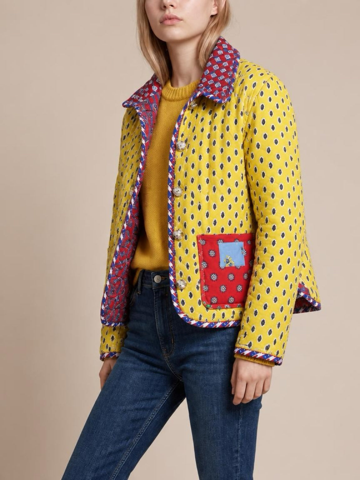 Paisley Reversible Jacket