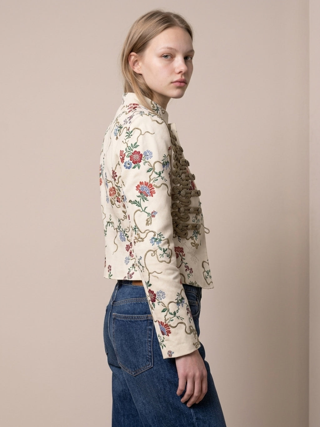 Floral Napoleon Jacket