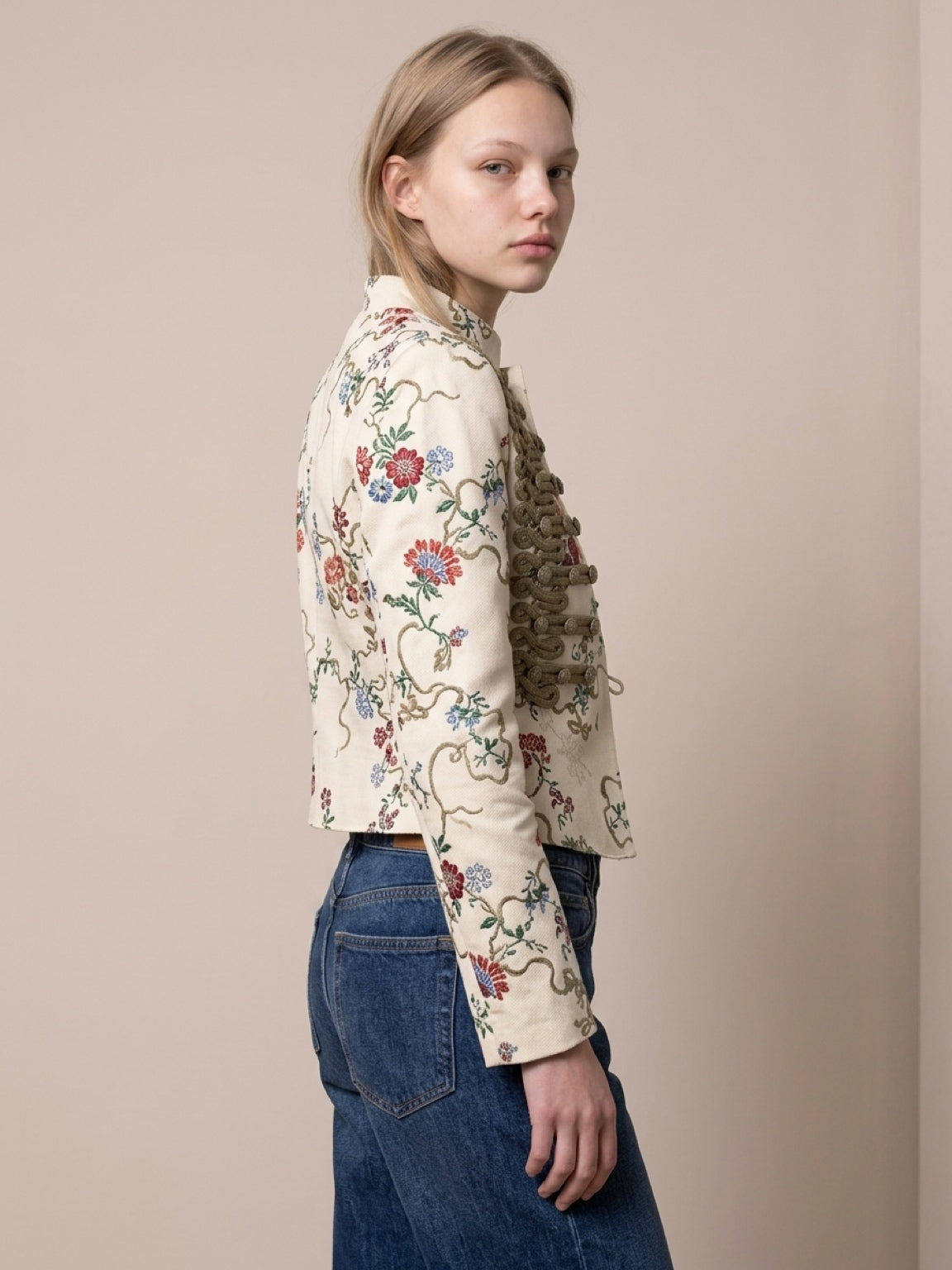 Floral Napoleon Jacket