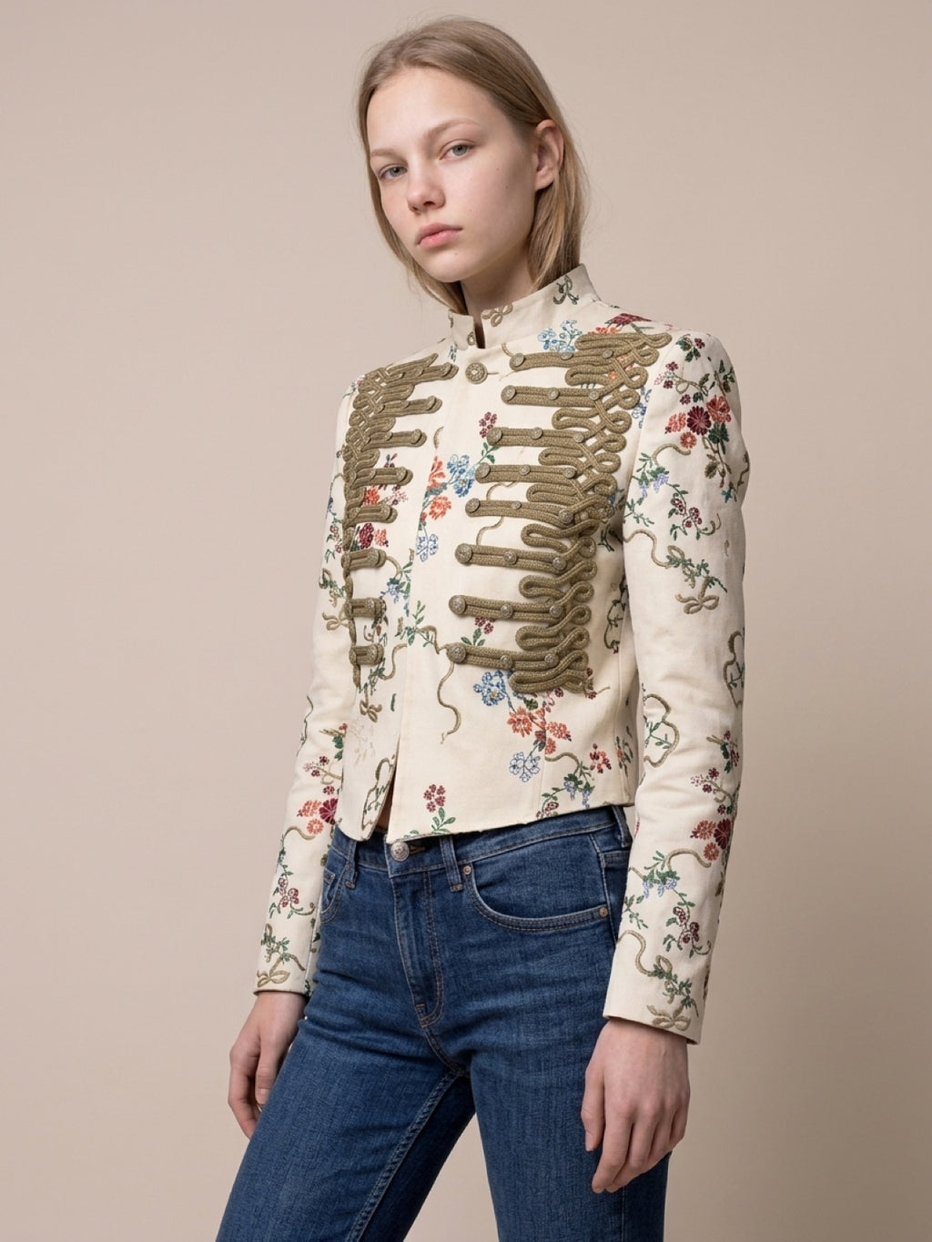 Floral Napoleon Jacket