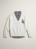 Gingham Cardigan