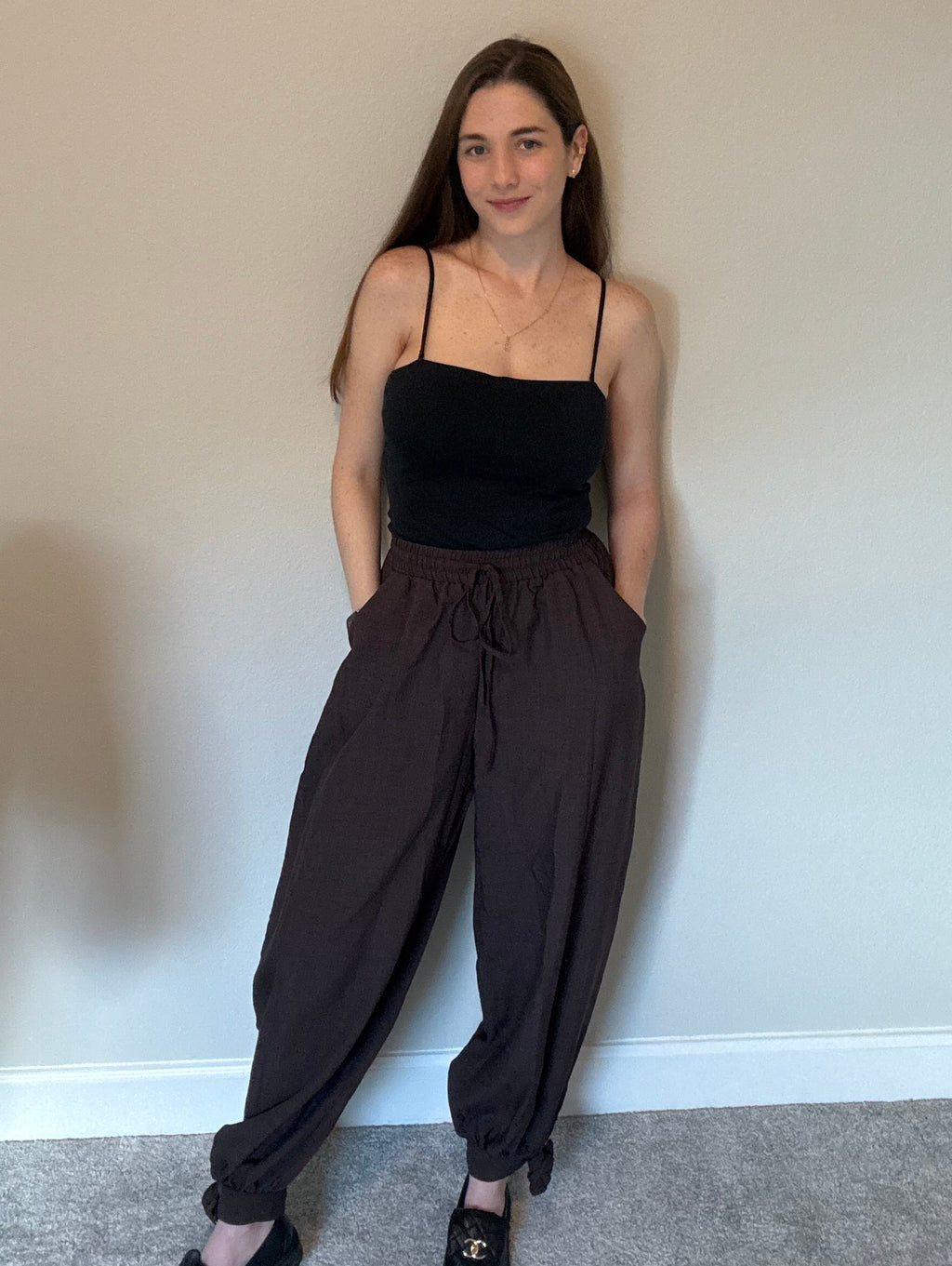 Coffee Balloon Pants